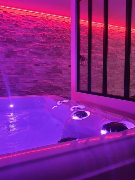 Superbe Appartement Avec Jacuzzi Et Exterieur 페르피냥 외부 사진