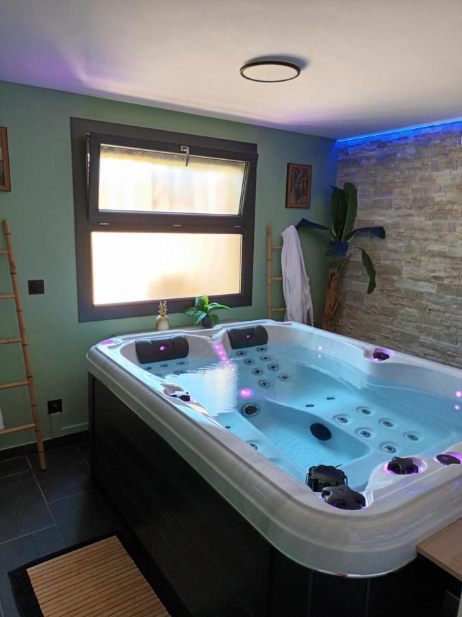 Superbe Appartement Avec Jacuzzi Et Exterieur 페르피냥 외부 사진